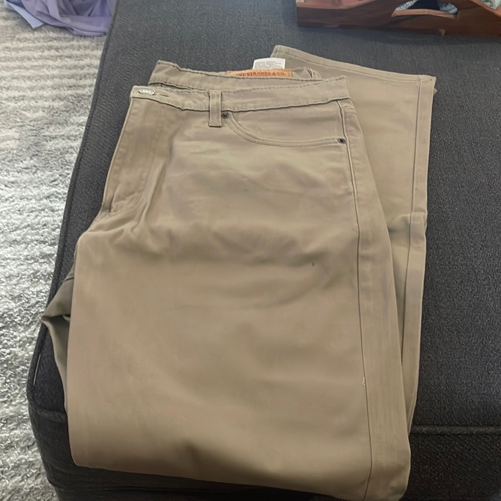 Men’s Levi Tan jeans 541 athletic straight fit